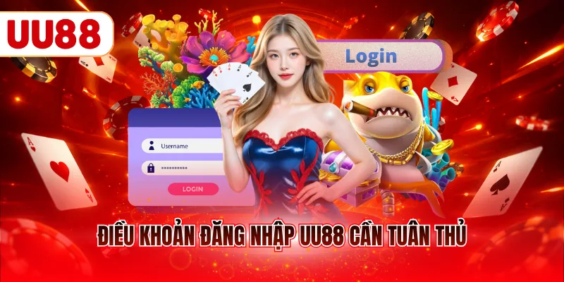 Điều khoản đăng nhập UU88 cần tuân thủ